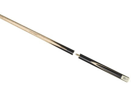 Peradon Joe Davis Stecca Da Biliardo 3/4 Con Giunto - Peso Massiccio 17.5-19oz, Frassino Americano E Ebano, Punta Elkmaster 9.5-10mm