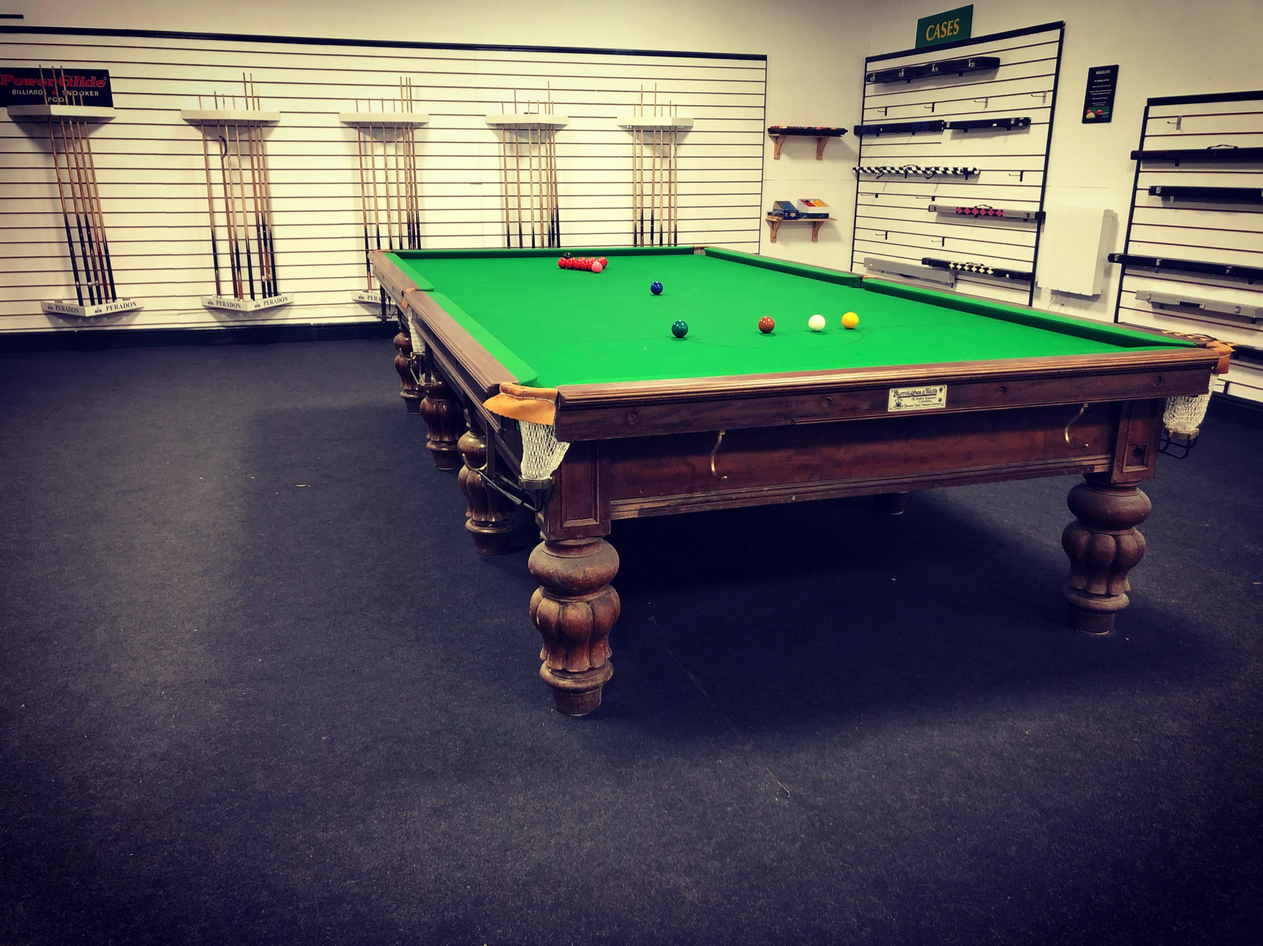 snooker table recover liverpool